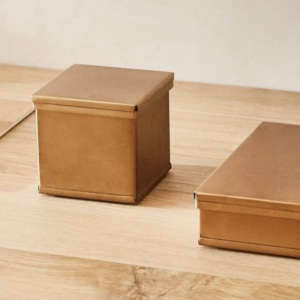 ZARA HOME Metal Box with Lid